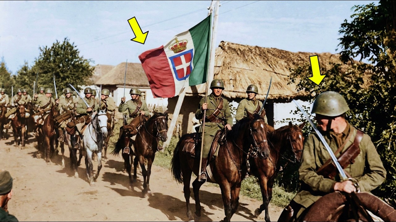 I Sovietici Risero Della Cavalleria Italiana Con Le Sciabole Nel 1942 — Poi 700 Cavalieri Sbaragl...
