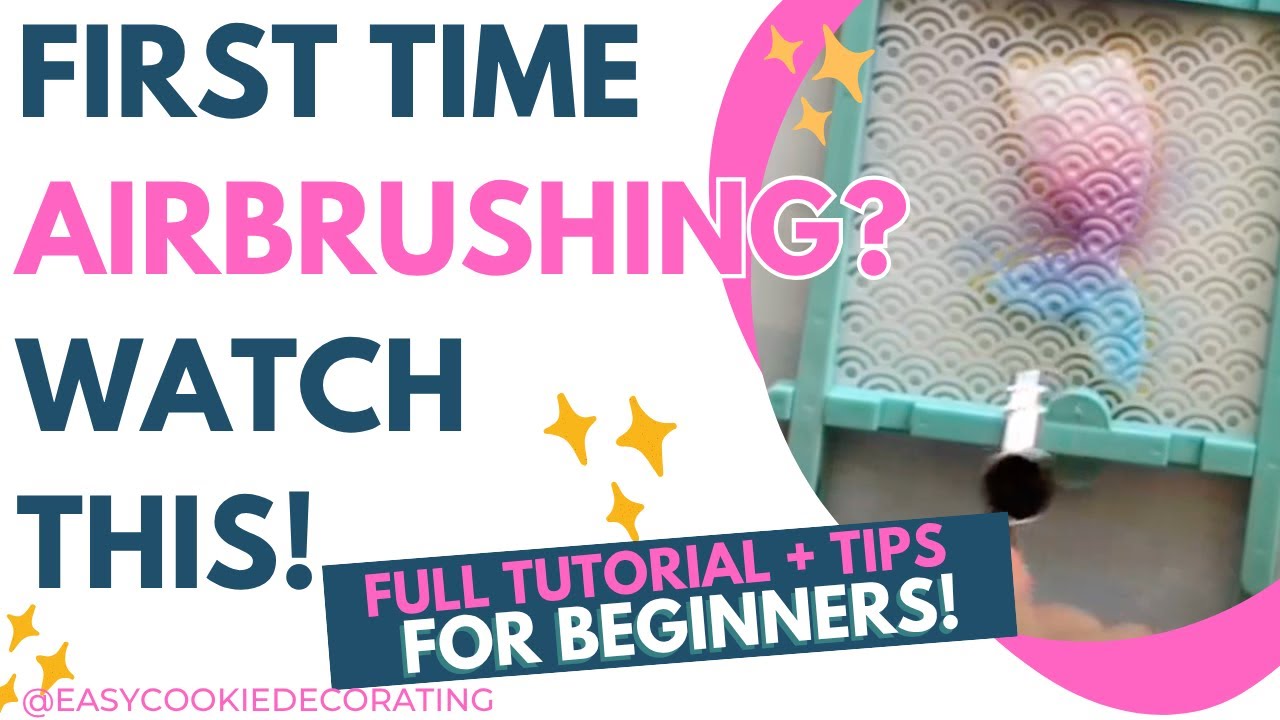 Airbrush Cookies for Beginners | Watson & Webb Setup + Tips