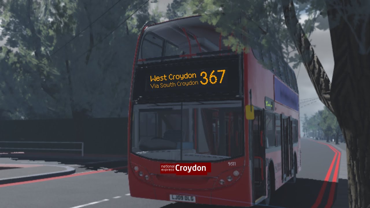 Part Journey Route Visual 367 To Croydon Bus Station