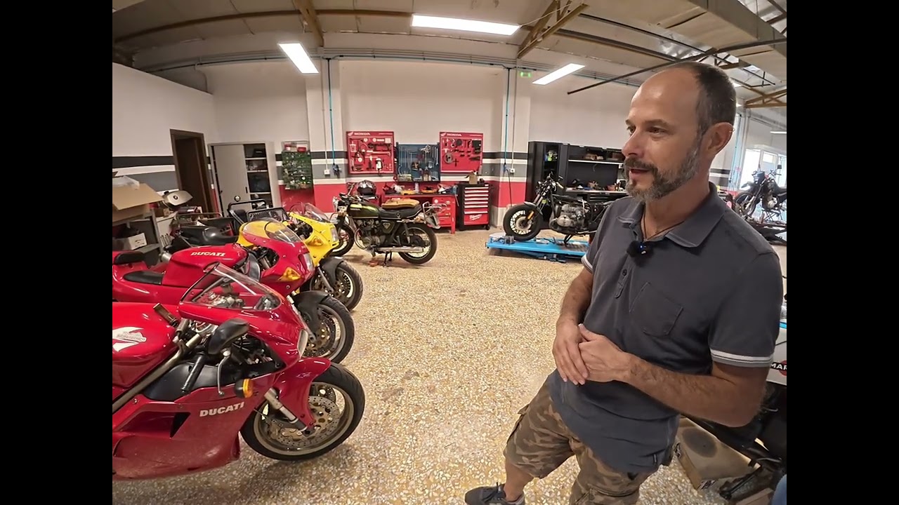 Vi portiamo da Lorenzo di Mototecnica. 