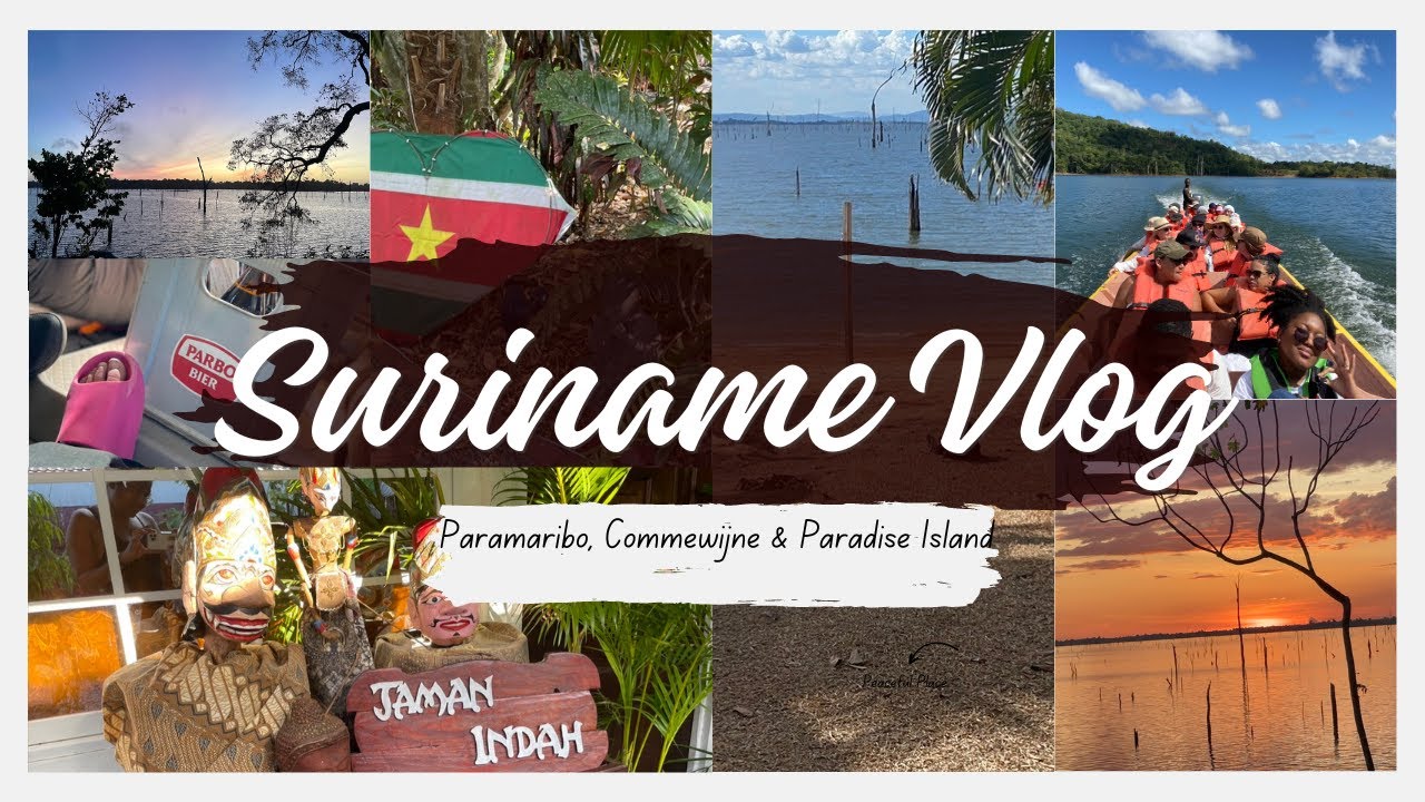 Suriname Vlog - Trouwfeest & Chillen Op Paradise Island