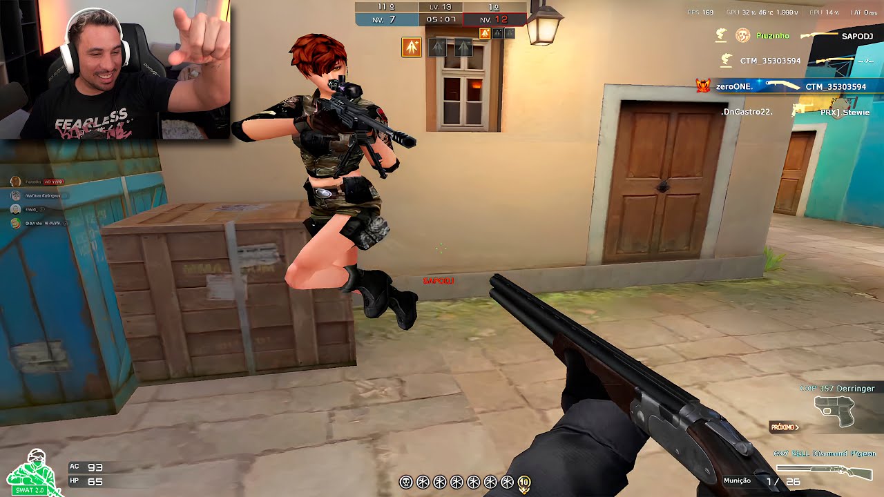 PIUZINHO JOGANDO CROSSFIRE EM 2025 | O FIM DO GAME?