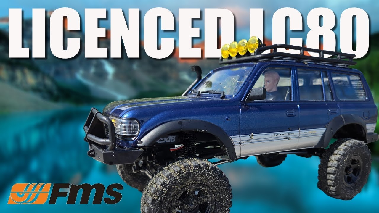 FMS Toyota Land Cruiser LC80 - Scale Details, Big Performance!