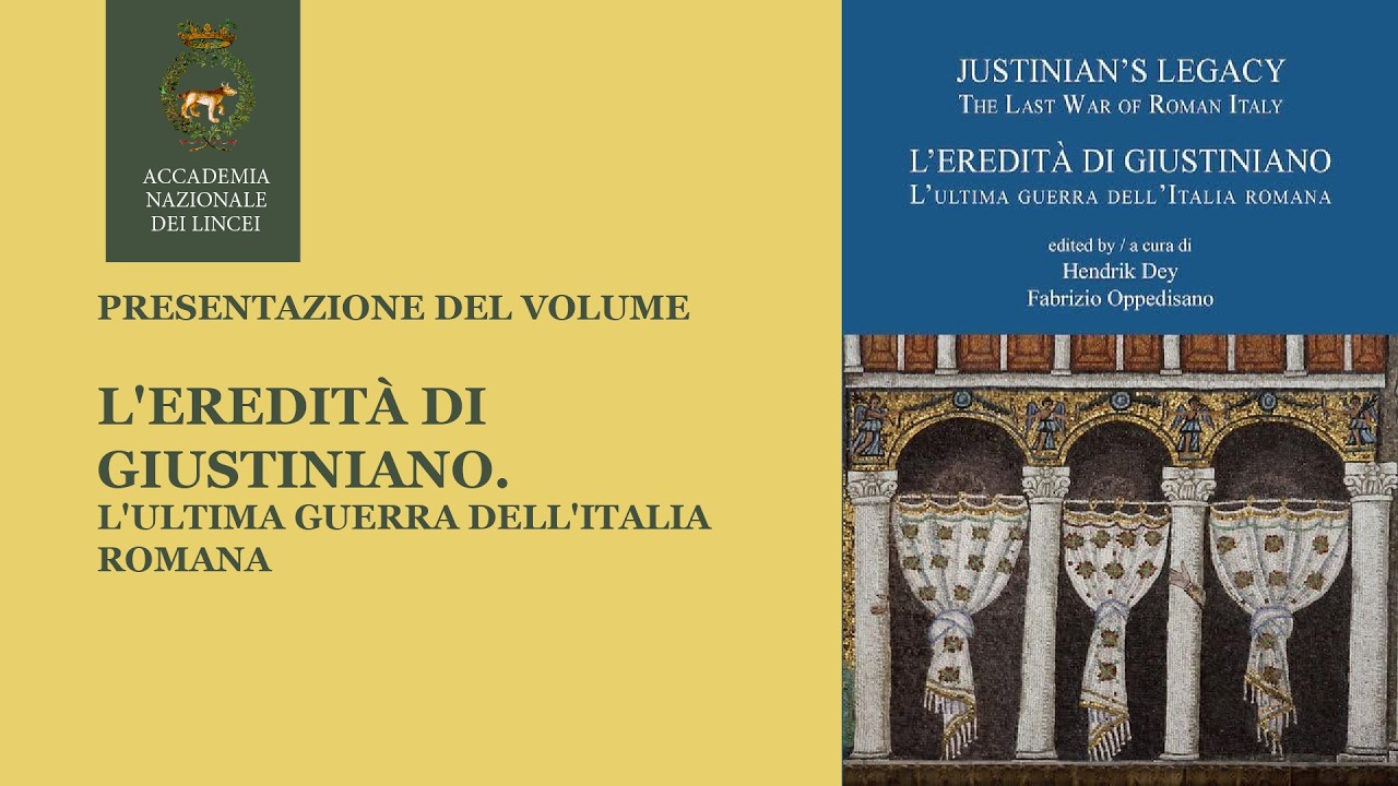 🏛️ L’eredità di Giustiniano: L'ultima guerra dell’Italia romana | Presentazione del Volume