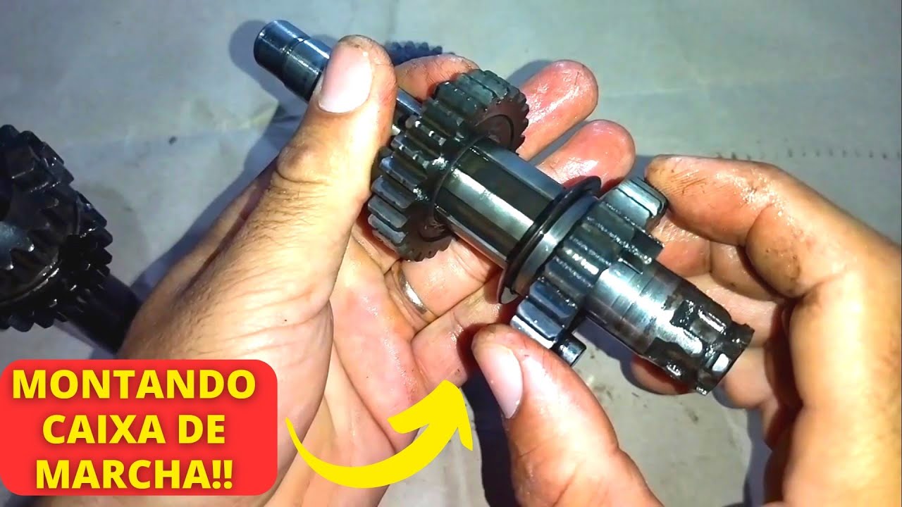 Como montar CAIXA de MARCHAS  da TITAN 99 e da TITAN 2002 ?