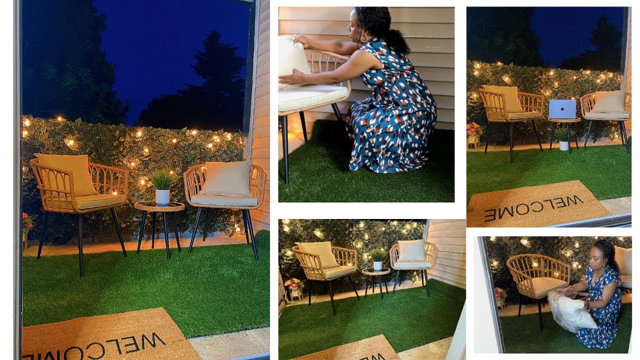 NETTOYAGE, AMENAGEMENT ET DECORATION DU BALCON À PETIT PRIX // BALCONY MAKE OVER #cleaning #design