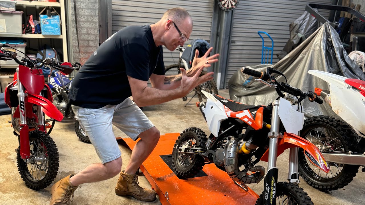 How to start a KTM 50