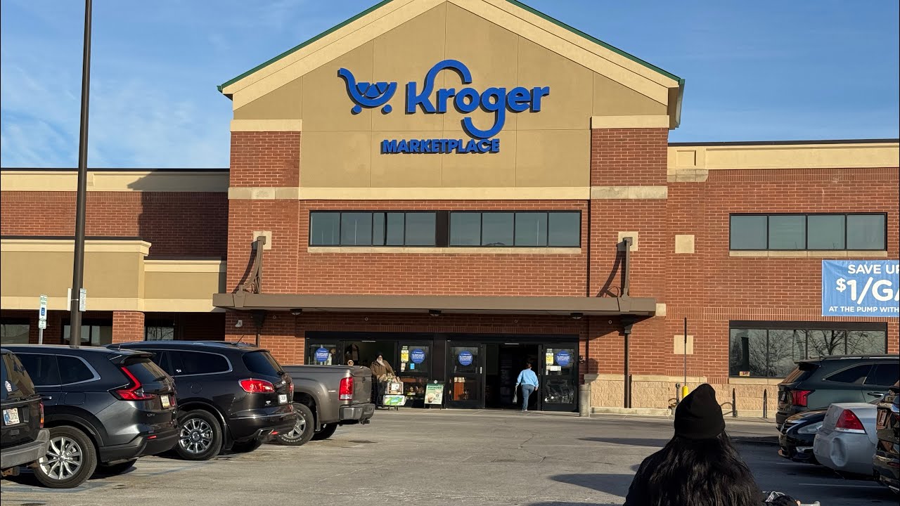 Покупки в Kroger с участием Тампы и Маккензи