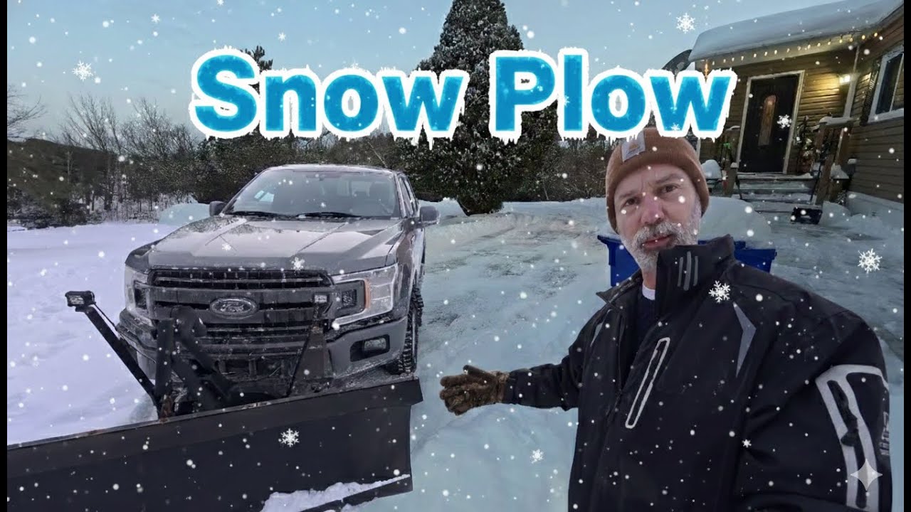 Plowing snow with a DK2 plow after 6 years