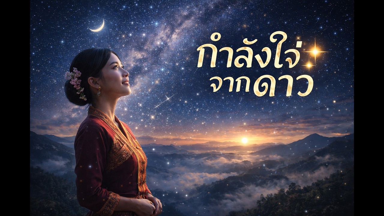 กำลังใจ๋จากดาว ⭐ | เพลงคำเมืองให้กำลังใจ ผู้หญิงร้อง ฟังยามท้อ ฮีลหัวใจ๋ (Official Audio)