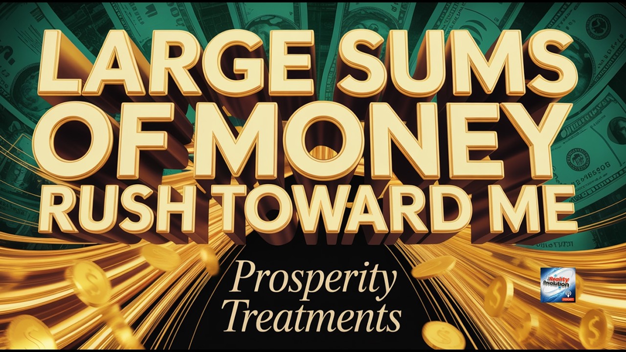 Large Sums of Money Rush Toward Me - Prosperity Treatments