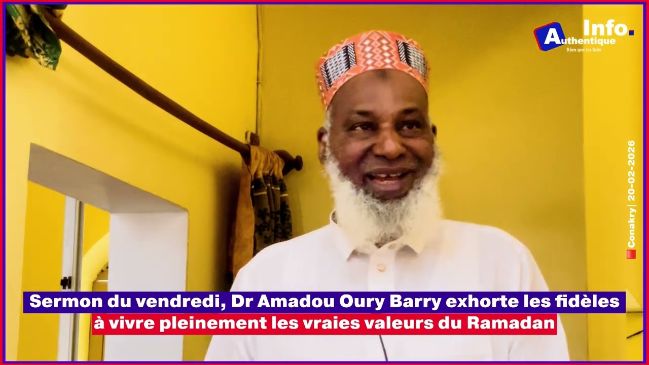 Dr Amadou Oury Barry exhorte les fidèles à vivre pleinement les vraies valeurs du Ramadan. 2