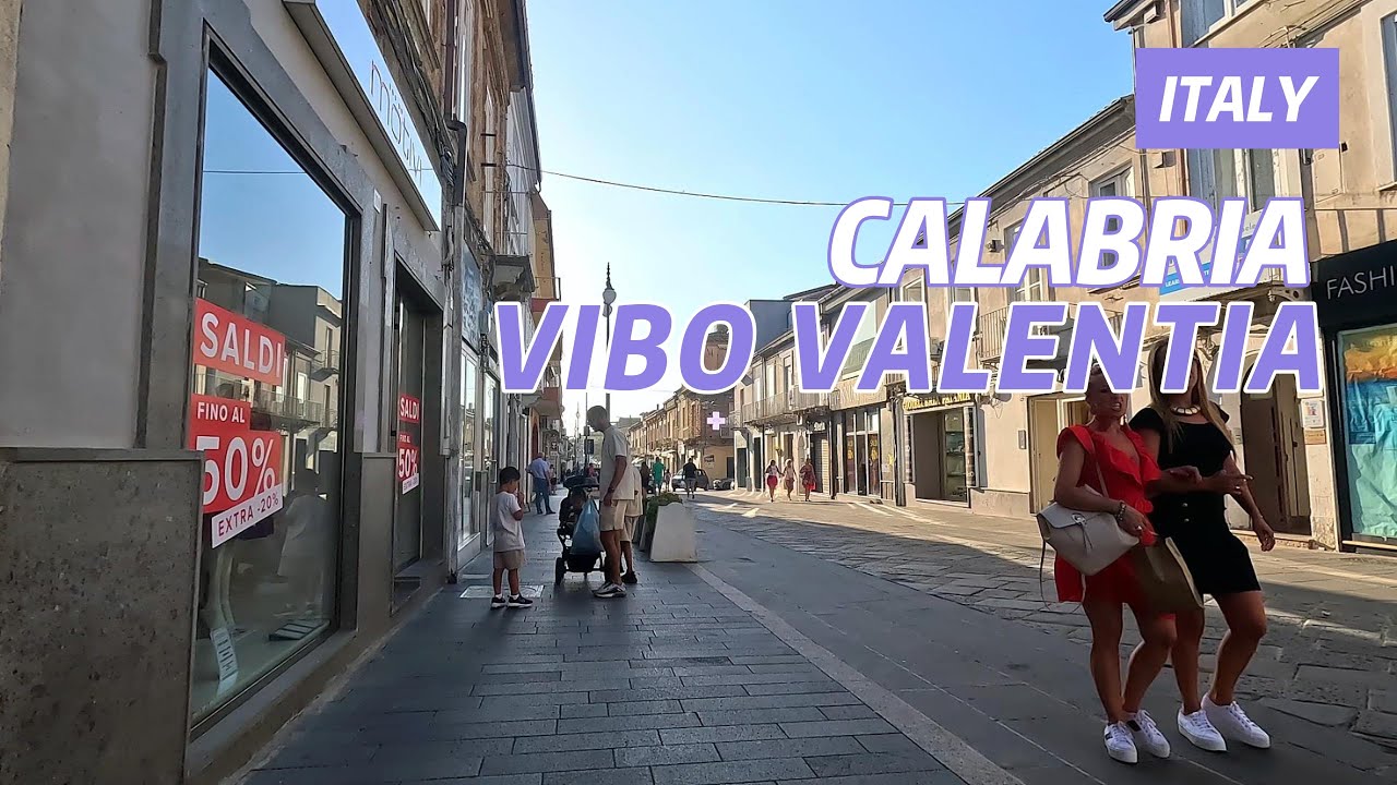 📽️ ITALY 4K - Vibo Valentia Passeggiata nel Cuore di Corso Vittorio Emanuele