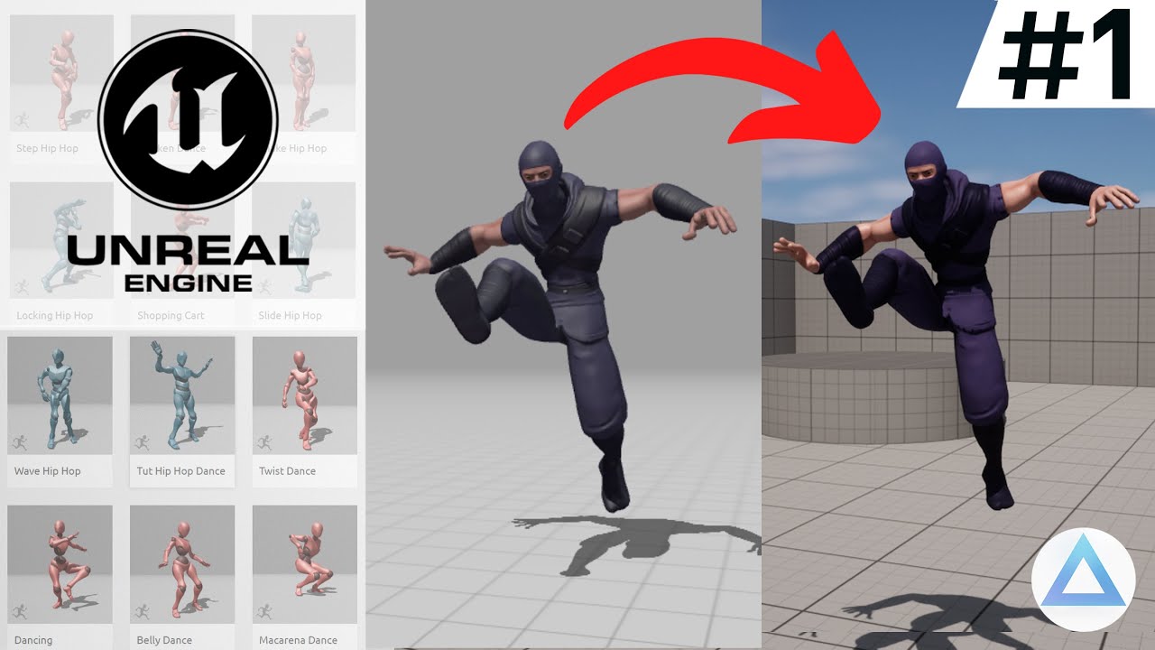 Importar y animar un personaje 3D / Unreal Engine 5 Tutorial/ 1-CAP