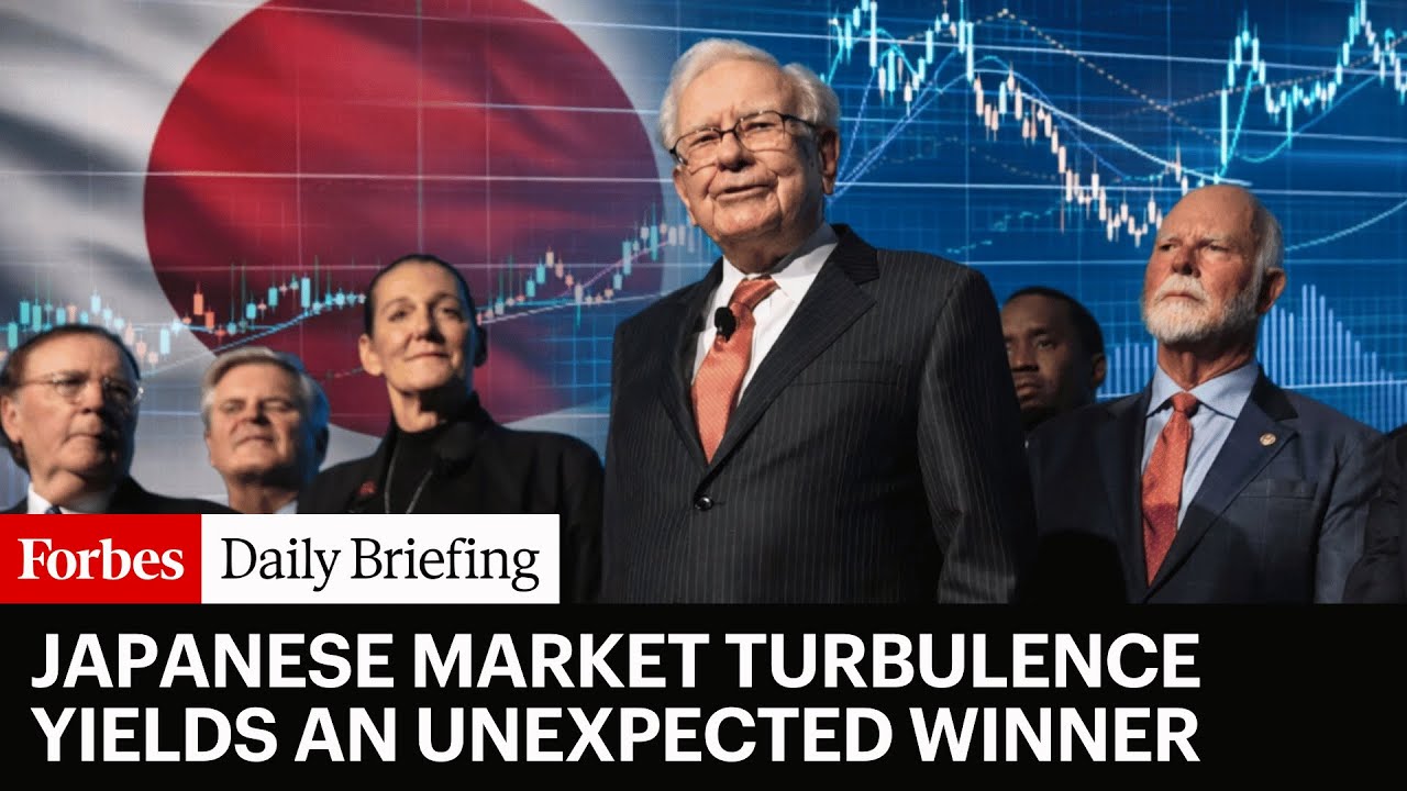 Why Warren Buffett Is An Unexpected Winner From Japan’s Market Turbulence
