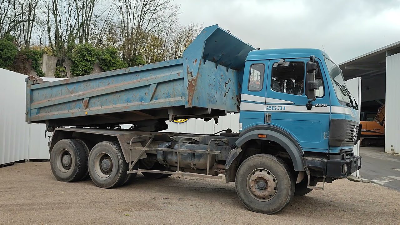 Camion benne mercedes 2631