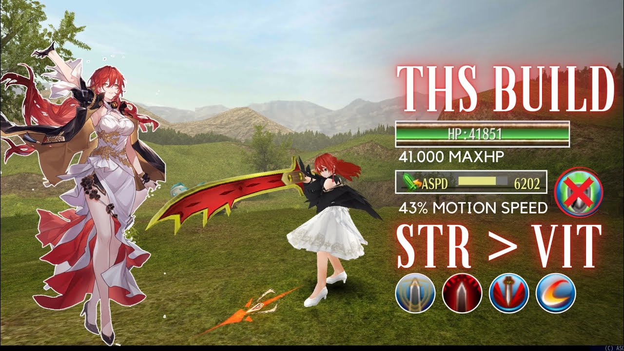 BUILD THS STR VIT LV CAP 295 UNTRADE WEAPON | Toram Online #toram #toramonline