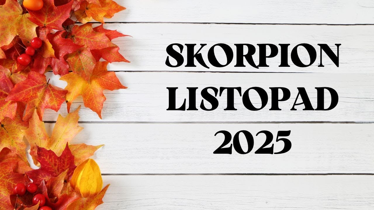 SKORPION♏ Koniec starego, początek prawdziwego ✨ LISTOPAD 2025 ✨Tarot