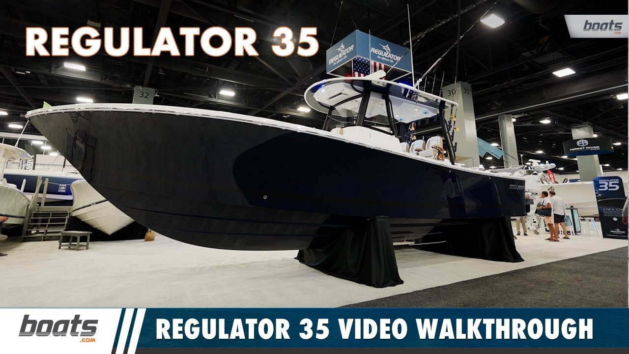 Regulator 35 - Built to Fish, Designed to Impress