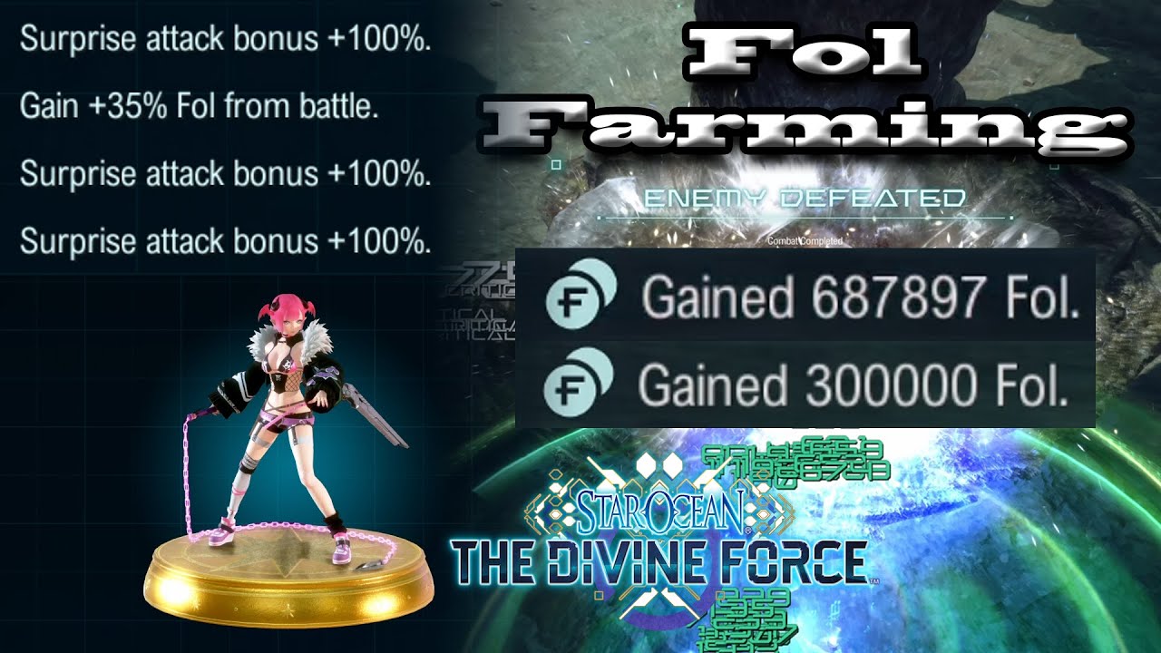 Star Ocean: The Divine Force - GET RICH QUICK! - Fol Farming