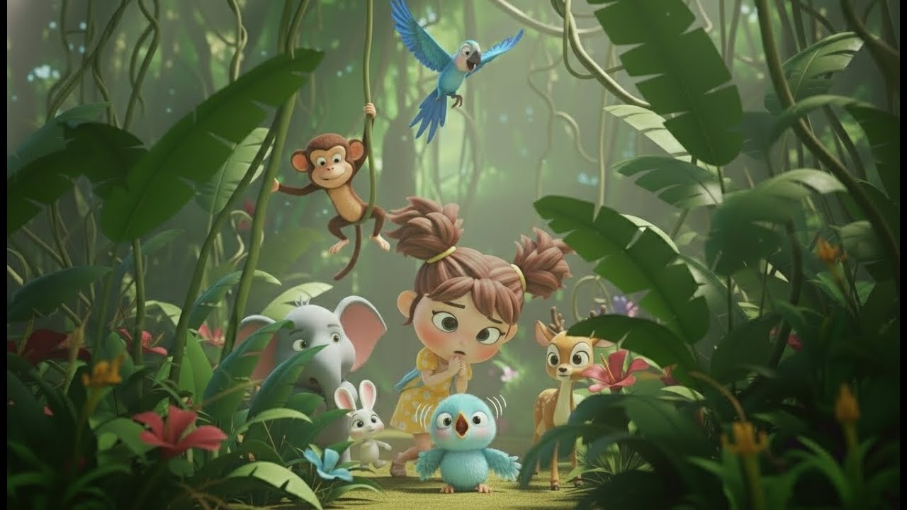Lulu and the Lost Baby Bird 🐣 | Jungle Adventure Kids Song | Lulu’s World