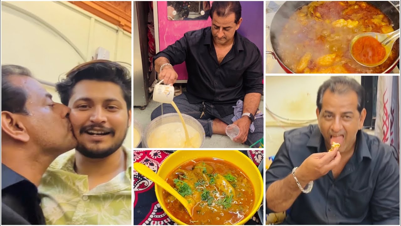 Aaj toh do chize ek saat sharbat or sath me nalli nihari aaj to maza hi aa gaya 👌🥛🍯💃