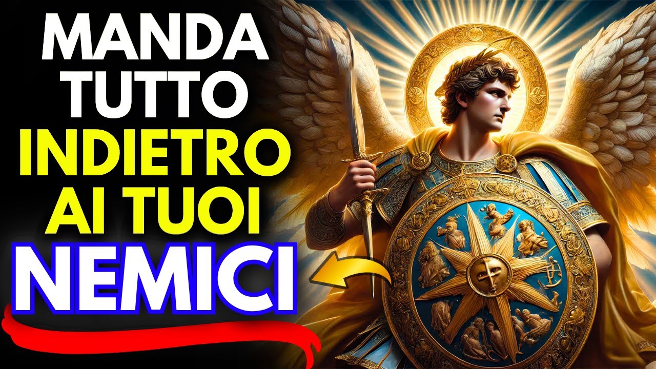 Protezione di San Michele! Manda Tutta l'Energia Negativa Indietro ai Tuoi Nemici | ASCOLTA E BASTA