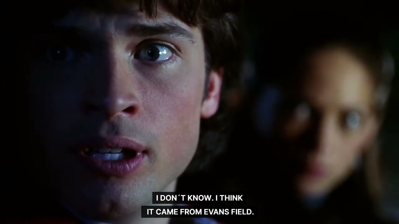 Smallville Season 4 Lana and Clark find a Baby at Evan's field