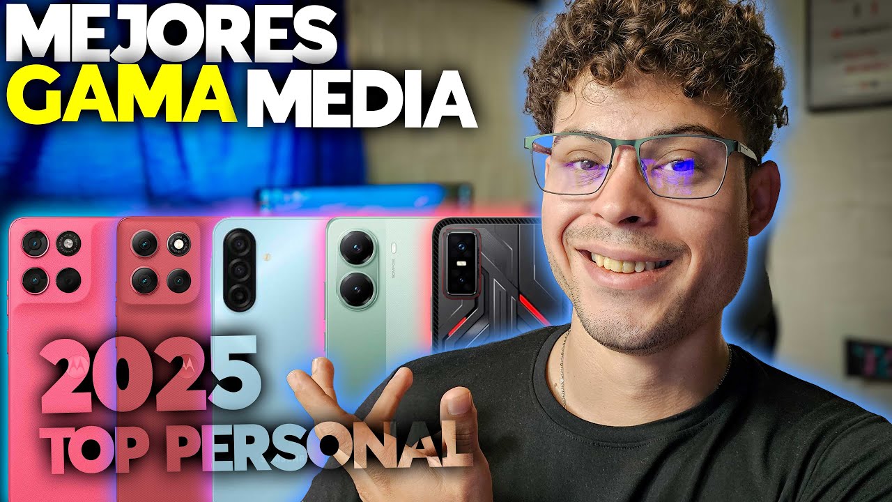 Los MEJORES Celulares GAMA Media que SALIERON en 2025