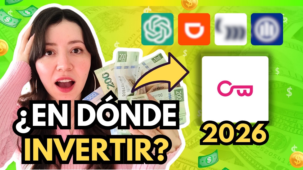 👉🏻LOS MEJORES 8 LUGARES PARA INVERTIR TU DINERO ESTE 2026 😎