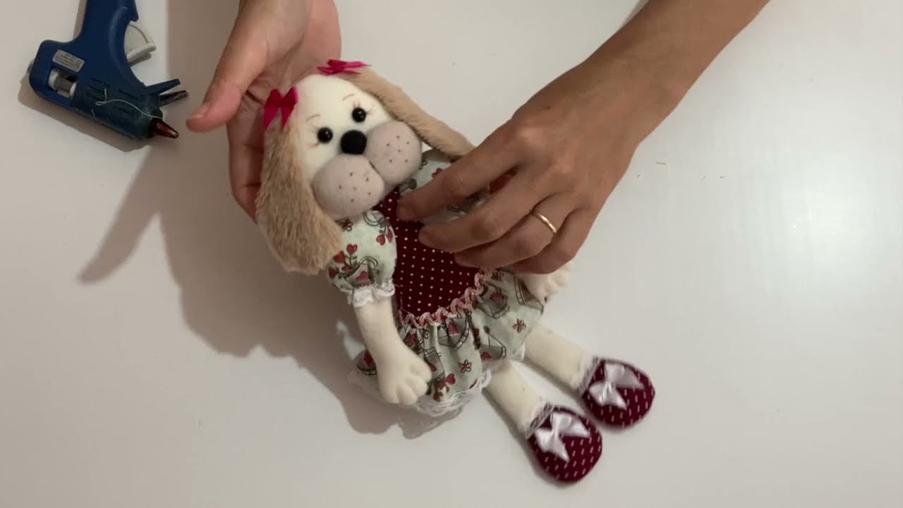Imã de geladeira cachorrinho