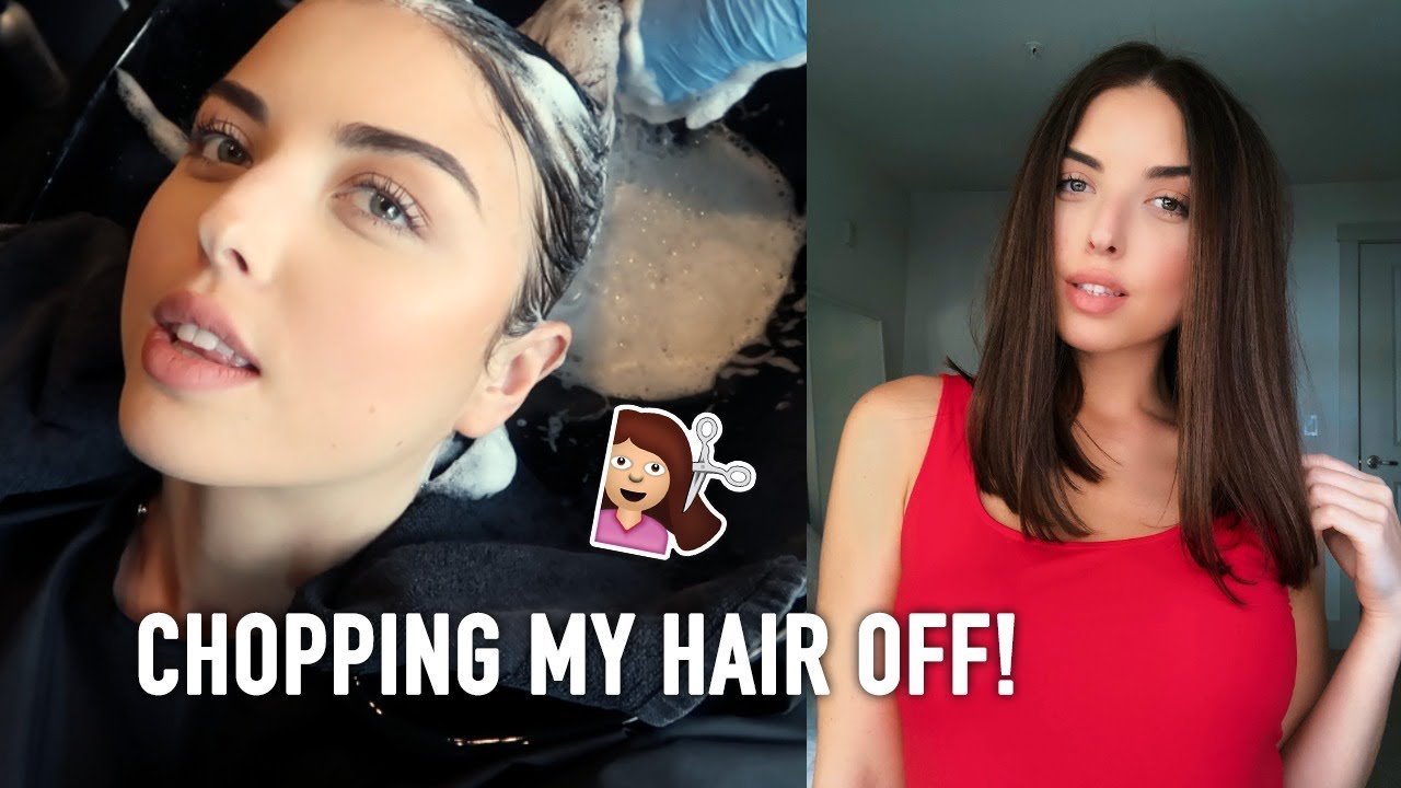 CHOPPING MY HAIR OFF | Hair Transformation Vlog