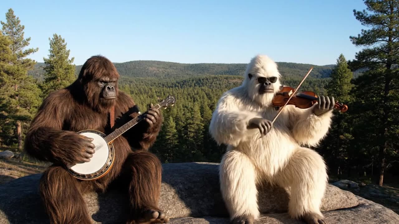 Bigfoot's Backwoods Blues - Animated Music Video