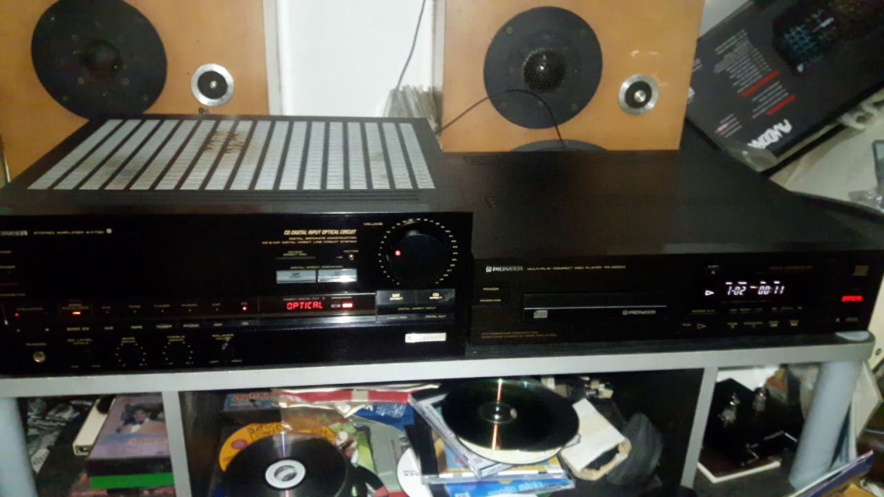 ทดสอบAMP DIGITAL +CD เสียงดี PIONEER A-X730 +PDX-830M MADE IN JAPAN
