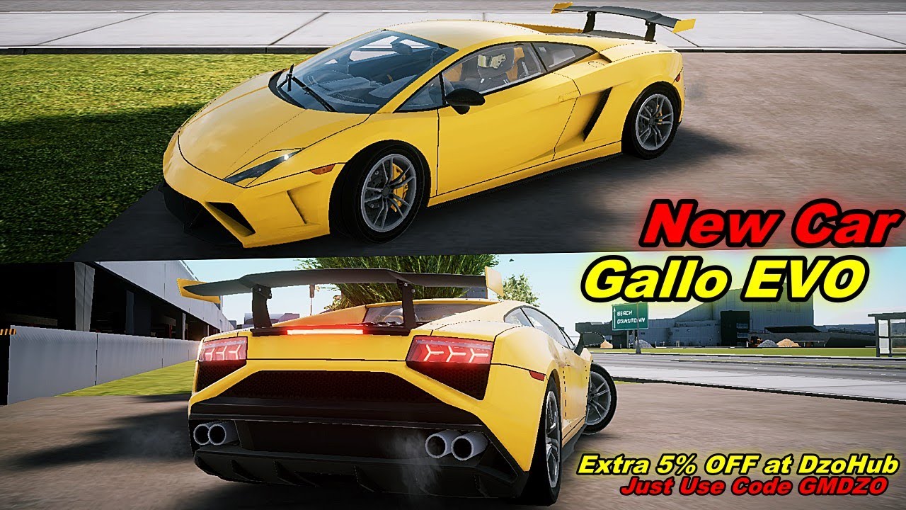 New Car GALLO EVO - Level 1 To Max Level Performance Test | Drive Zone Online 