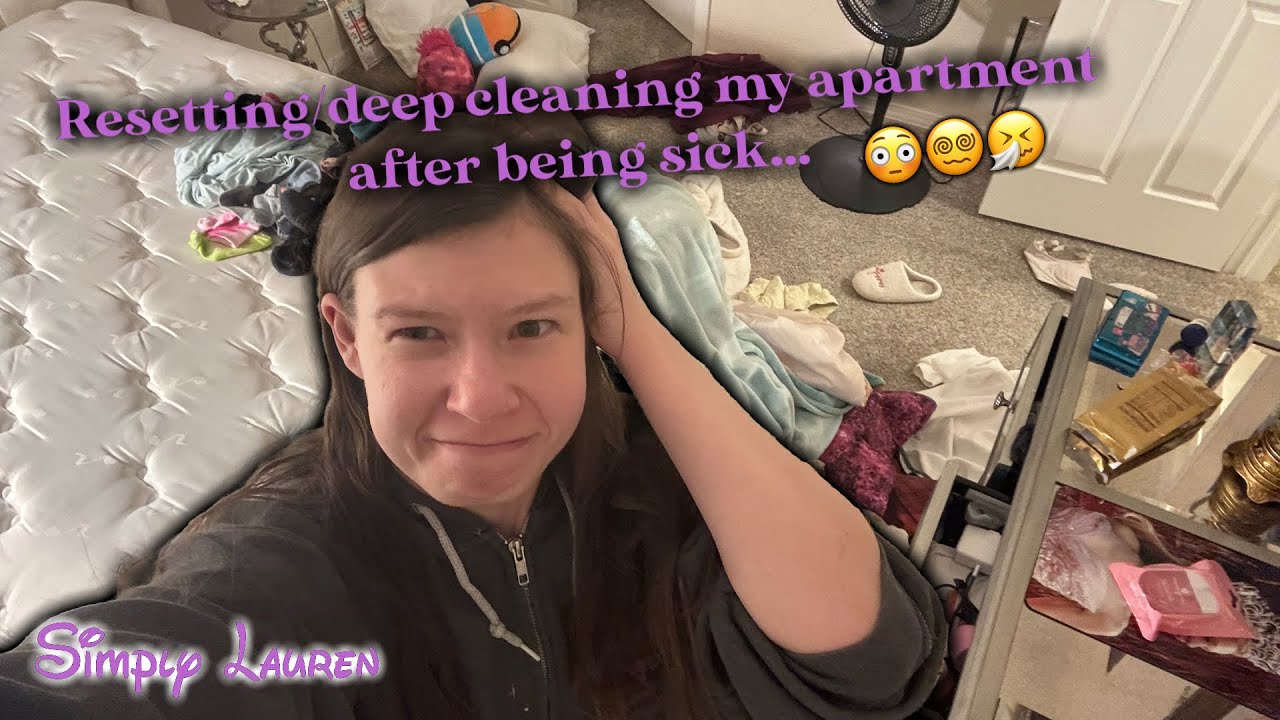 Resetting/Deep Cleaning My Apartment *After Being Sick*|2026|