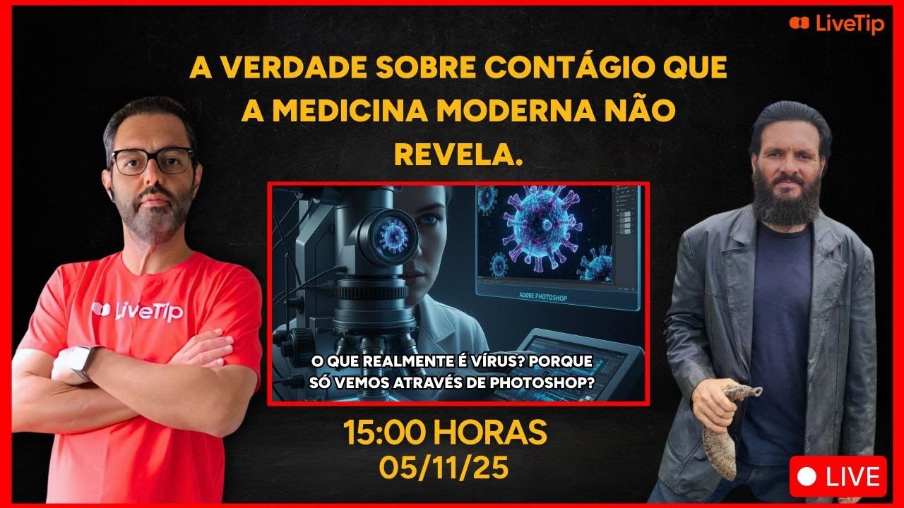 VÍRUS Existe? Farsa, Cura e Revelações Inéditas | Com Leonardo Tschaen (Léo Natsar)