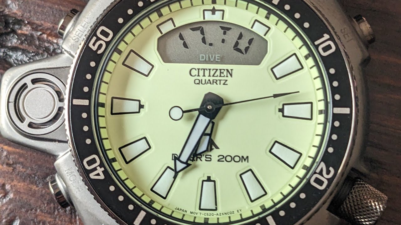 Citizen Aqualand Watch Review, JP2007-09W.
