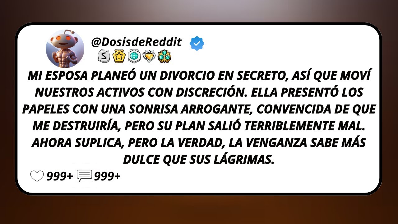 Mi Esposa Planeó Un Divorcio En Secreto, Así Que Moví Nuestros Activos Con Discreción. Ella...