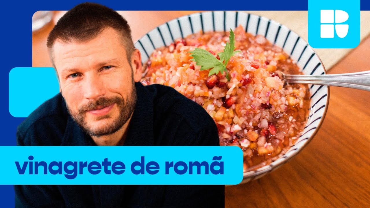 Aprenda a preparar vinagrete de romã | Rodrigo Hilbert | Tempero de Família