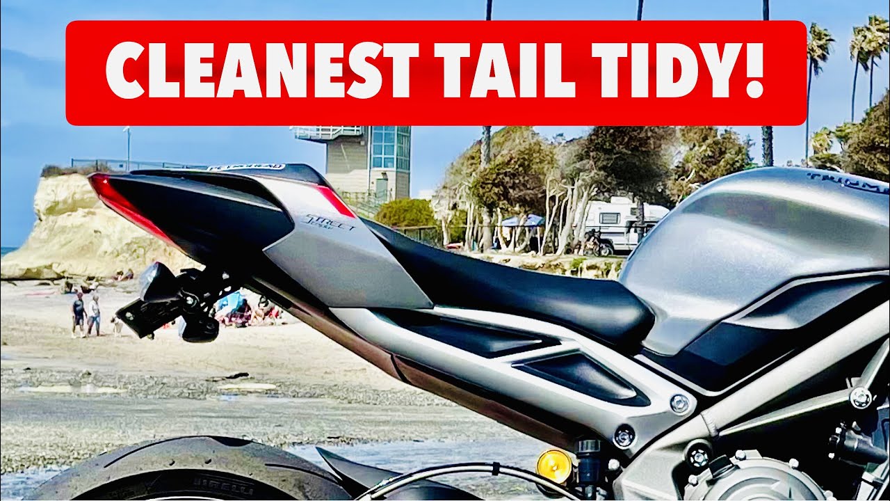 Triumph Street Triple RS Motodynamic Fender Eliminator Install Tutorial! (So Clean Looking!)