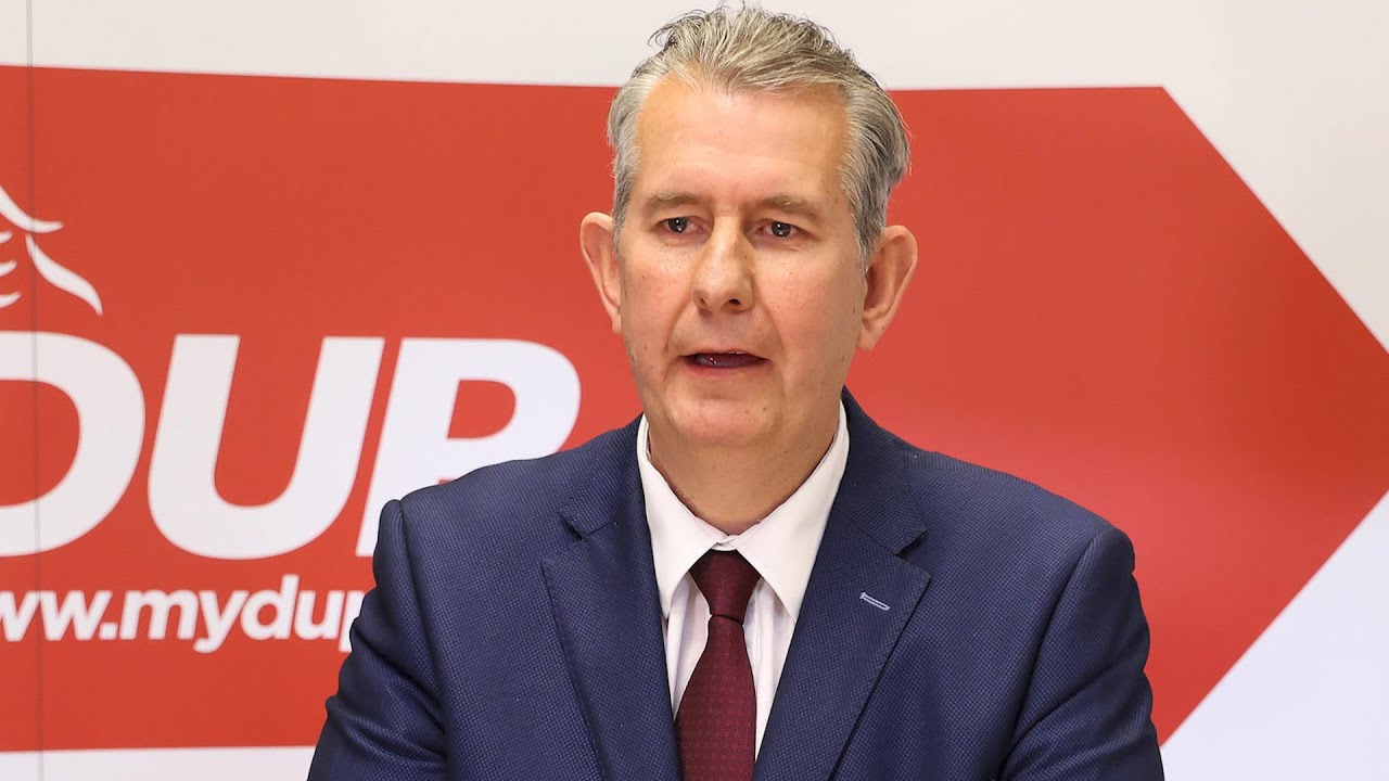Edwin Poots is elected leader of Northern Ireland's DUP