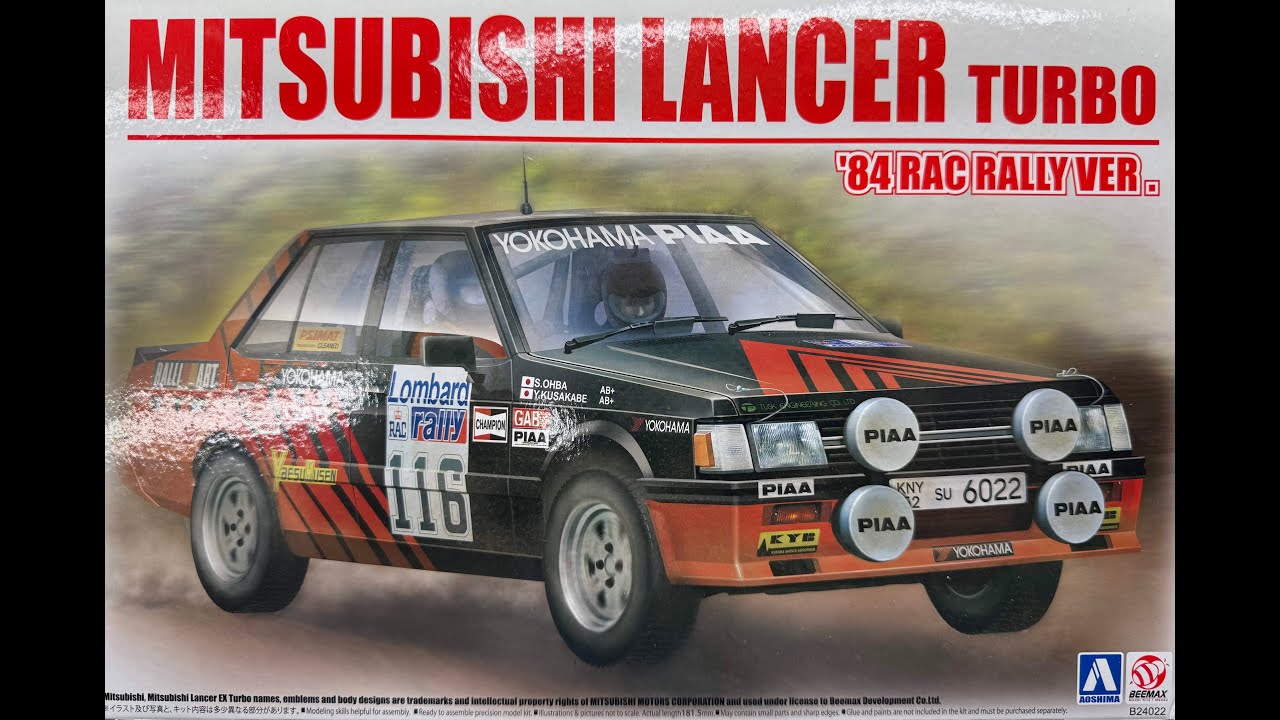 Build with Ian : BeeMax Mitsubishi Lancer Turbo.