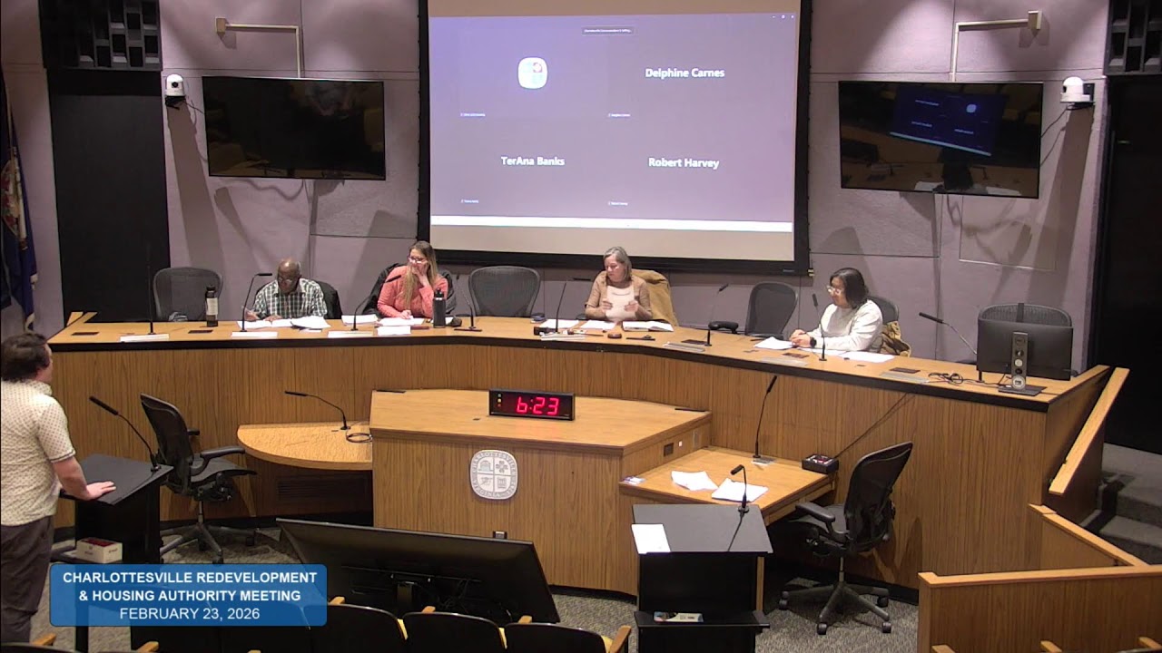 Charlottesville Redevelopment and Housing Authority Board Meeting (2/23/2026)