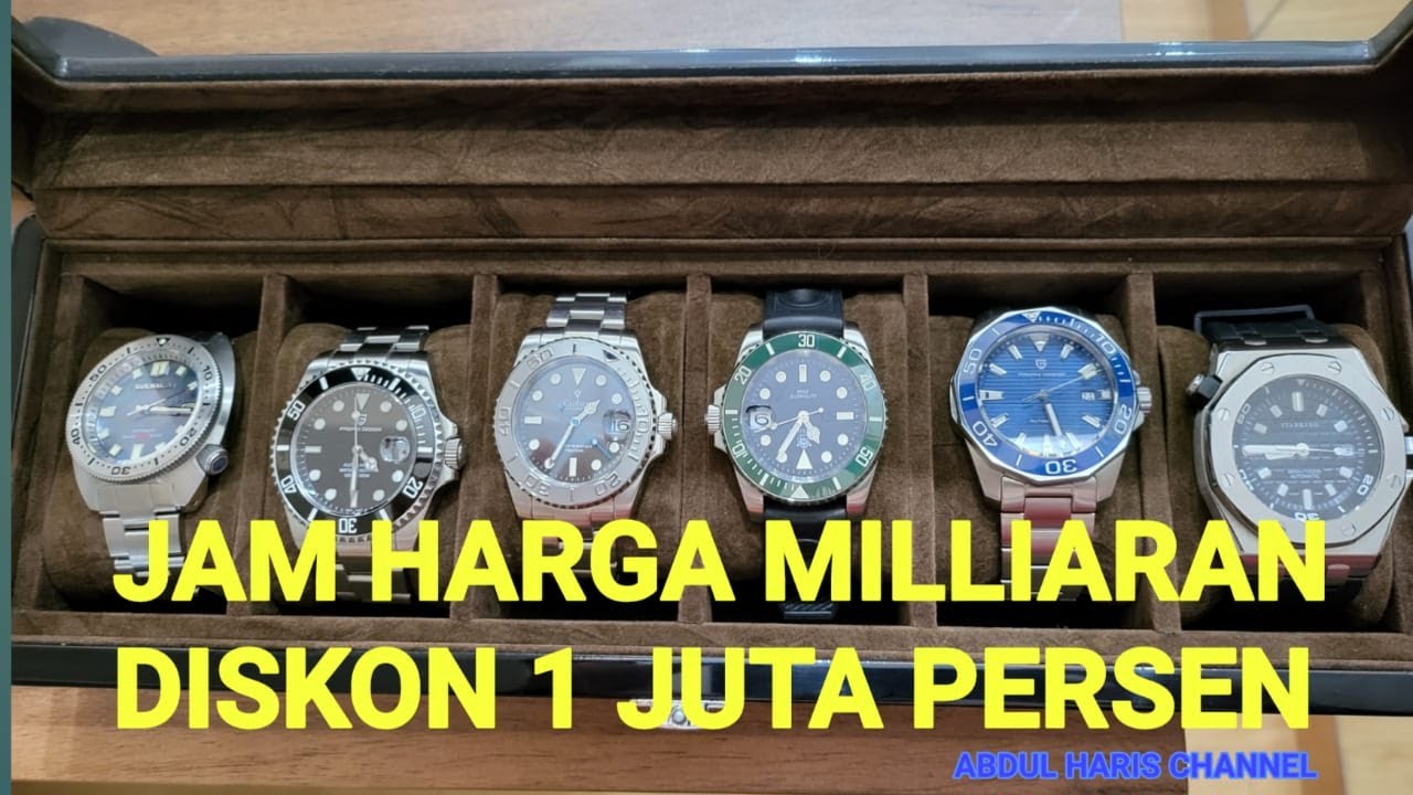 koleksi jam homade gue