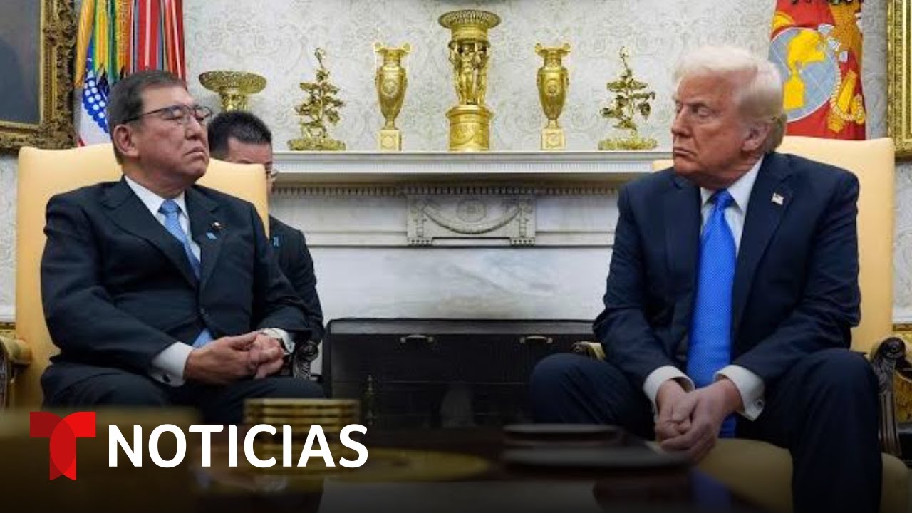 Trump y el primer ministro de Japón responden preguntas de la prensa