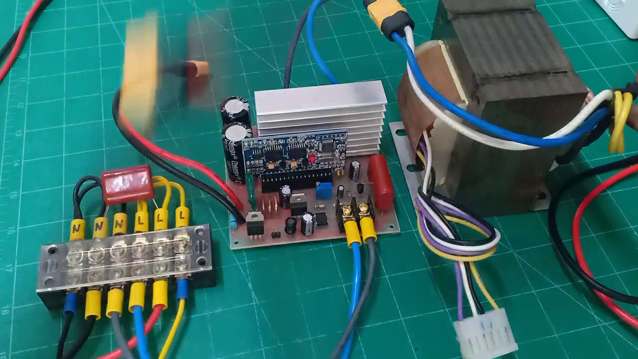 วิธีต่อใช้งาน mini Inverter 12-48V 500-1300W