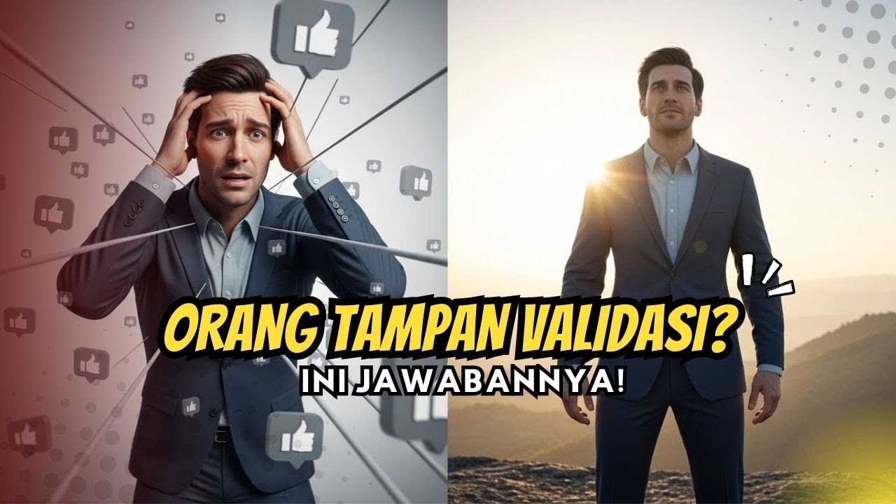Pria TAMPAN TAK Butuh Validasi: Mengapa Anda HARUS Berhenti Sekarang