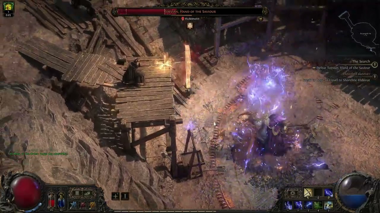 PoE2 | Huntress (Amazon) vs. Torvian, Hand of the Saviour | Casual Gameplay