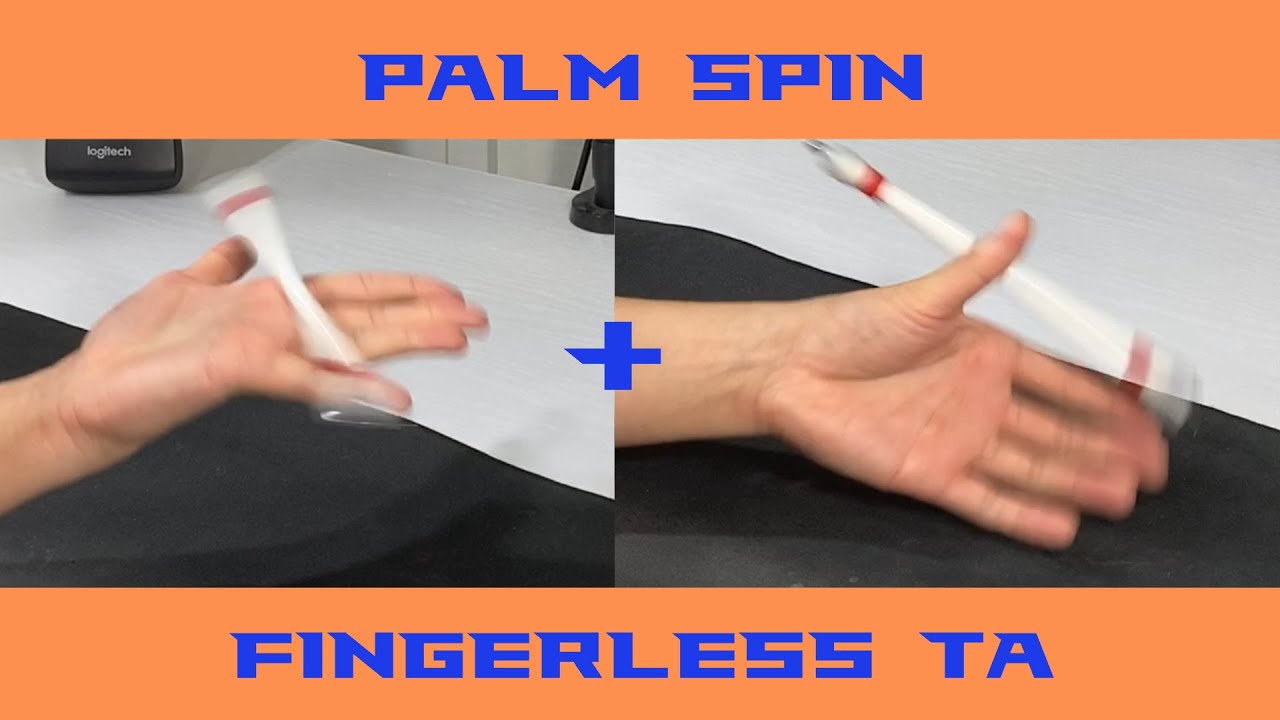 I learned the Palm spin FLTA - Penspinning video